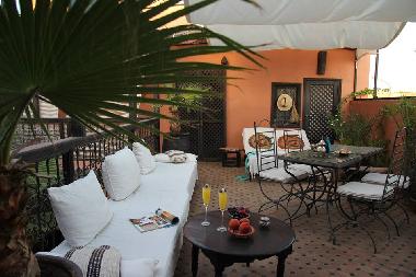 Chambre avec petit d�jeuner �/en/au Marrakech (Marrakech)ou appartement ou maison de vacances