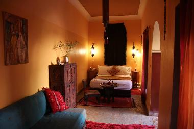 Chambre avec petit d�jeuner �/en/au Marrakech (Marrakech)ou appartement ou maison de vacances
