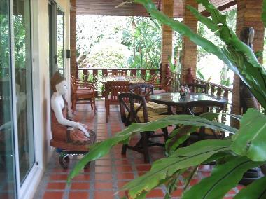 Une des terrasses