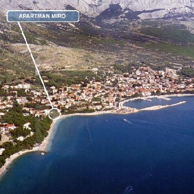 Appartement de vacances /en/au Baska Voda (Splitsko-Dalmatinska)ou appartement ou maison de vacances