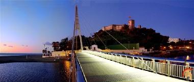 Pont de La Armada et chateau Sohail