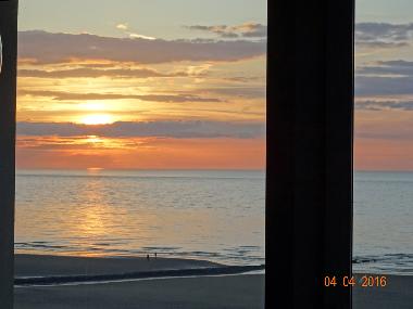 soleil couchant living du printemps  l