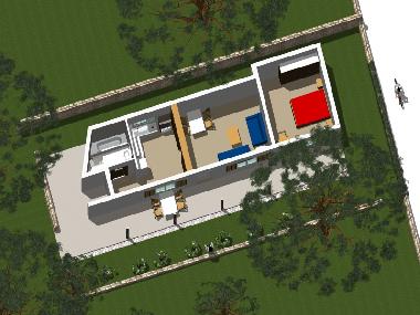 Maison de vacances �/en/au Sarantapichiotika (Korinthia)ou appartement ou maison de vacances