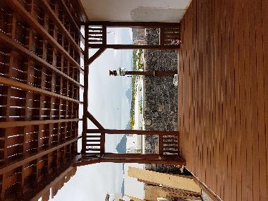 Vue cote sud ouest - interieur pergola