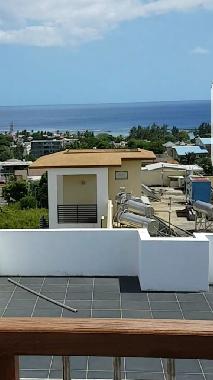 Vue plages en haut du mirador sur la pergola