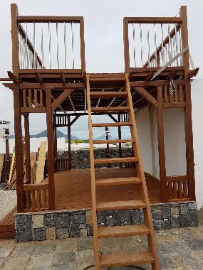 Acces echelle vers  mirador