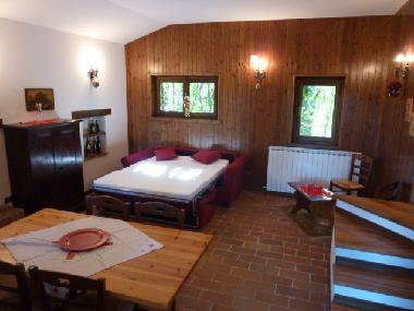 Chalet /en/au sarnano (Macerata)ou appartement ou maison de vacances