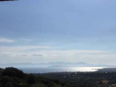 Vue panoramique de la maison vacance