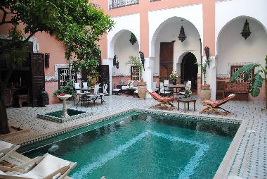 Chambre avec petit d�jeuner �/en/au marrakech (Marrakech)ou appartement ou maison de vacances