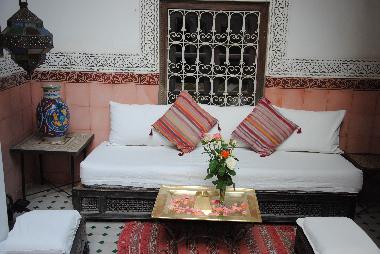 Chambre avec petit d�jeuner �/en/au marrakech (Marrakech)ou appartement ou maison de vacances