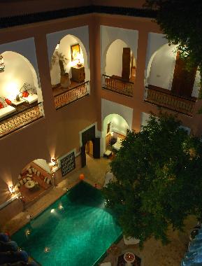 Chambre avec petit d�jeuner �/en/au marrakech (Marrakech)ou appartement ou maison de vacances