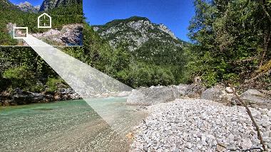 Maison de vacances �/en/au Soca (Bovec)ou appartement ou maison de vacances