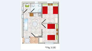 Maison de vacances /en/au Bibione (VE) (Venezia)ou appartement ou maison de vacances