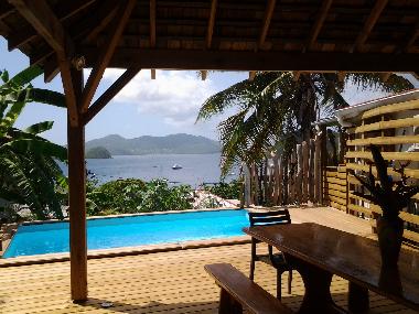 Appartement de vacances �/en/au TERRE DE HAUT (Guadeloupe)ou appartement ou maison de vacances