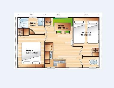 Maison de vacances /en/au Marina di Cecina (Livorno)ou appartement ou maison de vacances