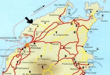 Maison de vacances /en/au Paros (Kyklades)ou appartement ou maison de vacances