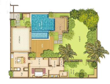 Villa /en/au Pereybere (Pereybere)ou appartement ou maison de vacances