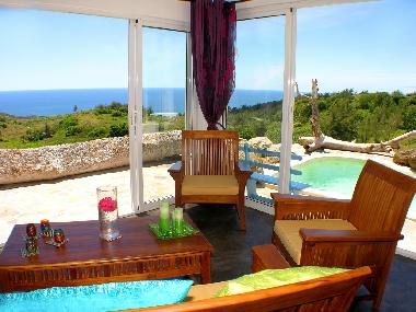 Maison de vacances �/en/au Trois Soleil (Rodrigues)ou appartement ou maison de vacances