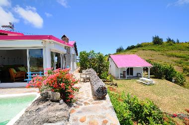 Maison de vacances �/en/au Trois Soleil (Rodrigues)ou appartement ou maison de vacances