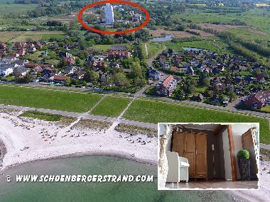 Appartement de vacances �/en/au Sch�nberger Strand  Holm (Ostsee-Festland)ou appartement ou maison de vacances