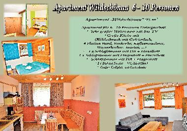 Appartement de vacances /en/au Wildschnau (Tiroler Unterland)ou appartement ou maison de vacances