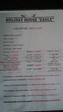 Maison de vacances /en/au Lohovo (Bosnien-Herzegowina)ou appartement ou maison de vacances