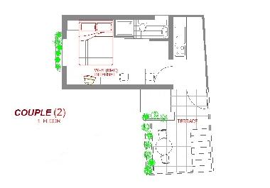 Appartement de vacances �/en/au Vodice (Sibensko-Kninska)ou appartement ou maison de vacances