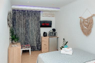 Chambre avec petit djeuner /en/au N.Peramos (Kavala)ou appartement ou maison de vacances