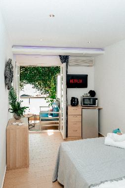 Chambre avec petit djeuner /en/au N.Peramos (Kavala)ou appartement ou maison de vacances