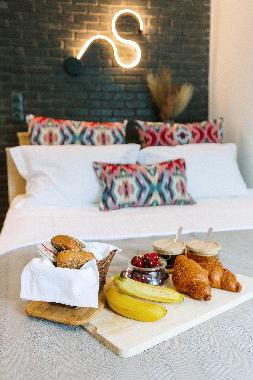 Chambre avec petit djeuner /en/au N.Peramos (Kavala)ou appartement ou maison de vacances