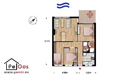 Appartement de vacances /en/au Noordwijk aan Zee (Zuid-Holland)ou appartement ou maison de vacances