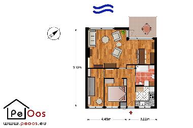 Appartement de vacances �/en/au Noordwijk aan Zee (Zuid-Holland)ou appartement ou maison de vacances