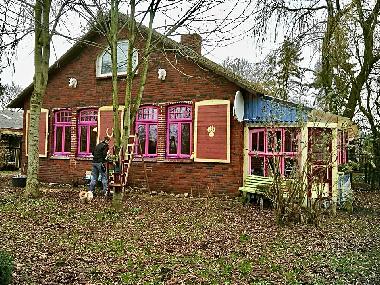 Maison de vacances /en/au Rhauderfehn (Nordsee-Festland / Ostfriesland)ou appartement ou maison de vacances